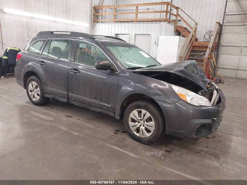 VIN 4S4BRCAC0D3276090 2013 Subaru Outback, 2.5I no.1