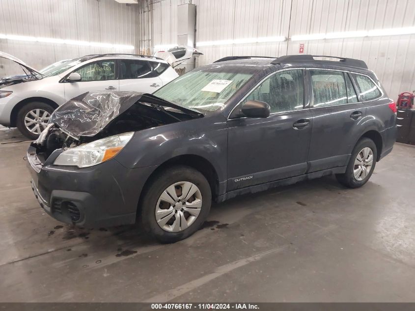 VIN 4S4BRCAC0D3276090 2013 Subaru Outback, 2.5I no.2