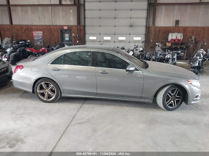 2014 Mercedes-Benz S 550 4Matic VIN: WDDUG8FB9EA056305 Lot: 40766191