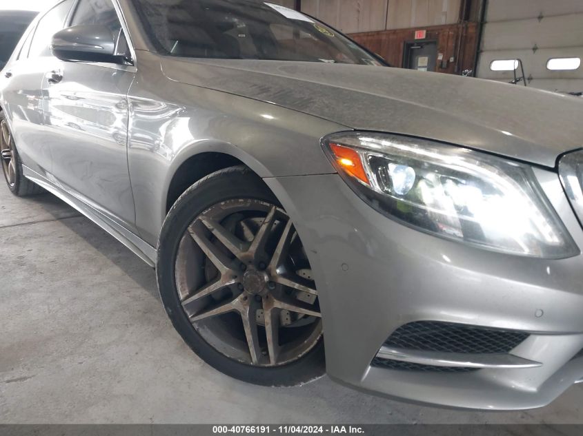 2014 Mercedes-Benz S 550 4Matic VIN: WDDUG8FB9EA056305 Lot: 40766191