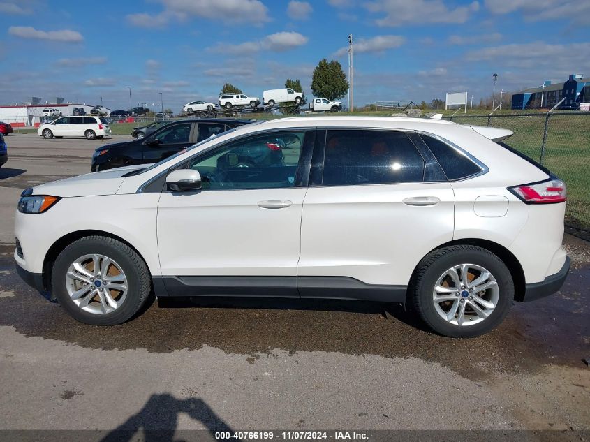 2019 Ford Edge Sel VIN: 2FMPK4J94KBB76091 Lot: 40766199