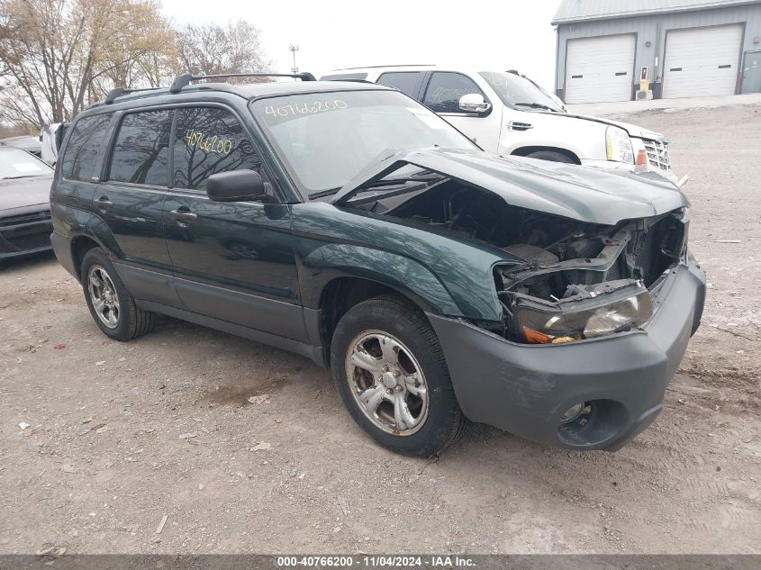 2004 Subaru Forester 2.5X VIN: JF1SG63624H750942 Lot: 40766200