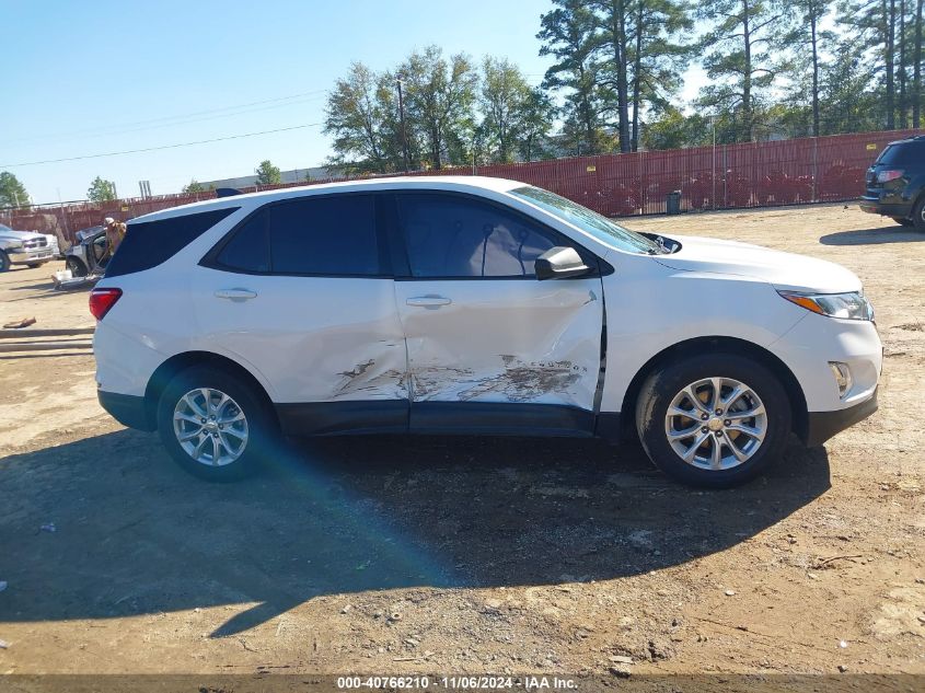 2019 Chevrolet Equinox Ls VIN: 3GNAXHEV2KL199598 Lot: 40766210