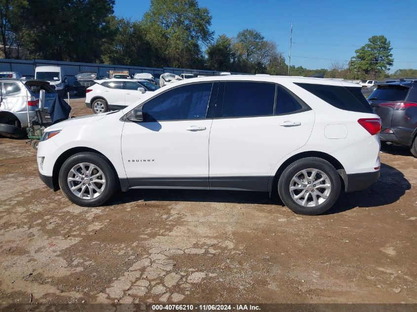 2019 Chevrolet Equinox Ls VIN: 3GNAXHEV2KL199598 Lot: 40766210