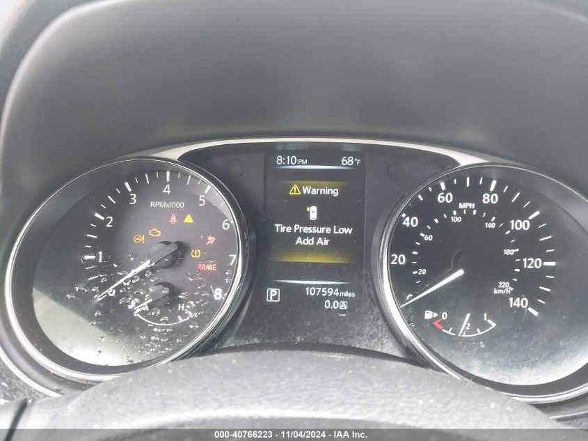 2015 Nissan Rogue S/Sl/Sv VIN: 5N1AT2MV5FC909447 Lot: 40766223