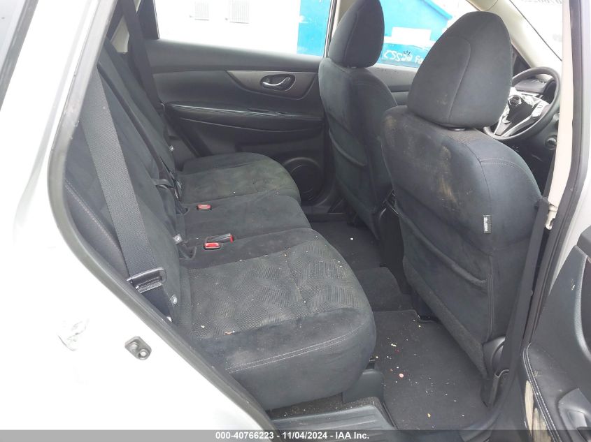 2015 Nissan Rogue S/Sl/Sv VIN: 5N1AT2MV5FC909447 Lot: 40766223