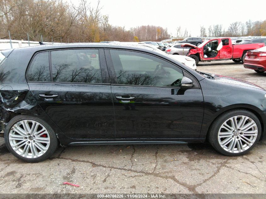 2012 Volkswagen Gti 4-Door Autobahn VIN: WVWGD7AJ4CW021633 Lot: 40766226