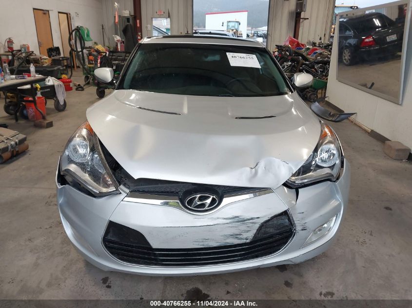 2015 Hyundai Veloster VIN: KMHTC6AD9FU235373 Lot: 40766255