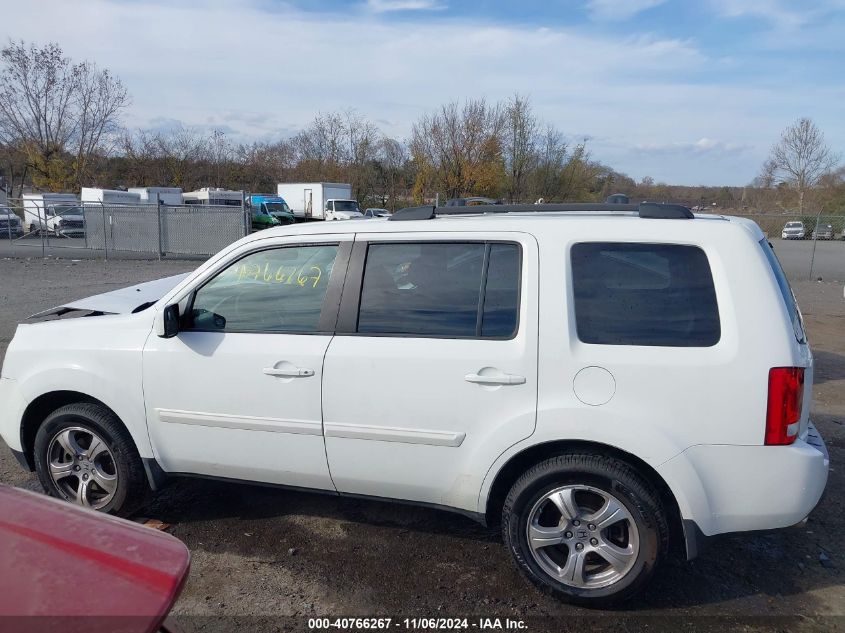 2013 Honda Pilot Ex-L VIN: 5FNYF3H5XDB013042 Lot: 40766267