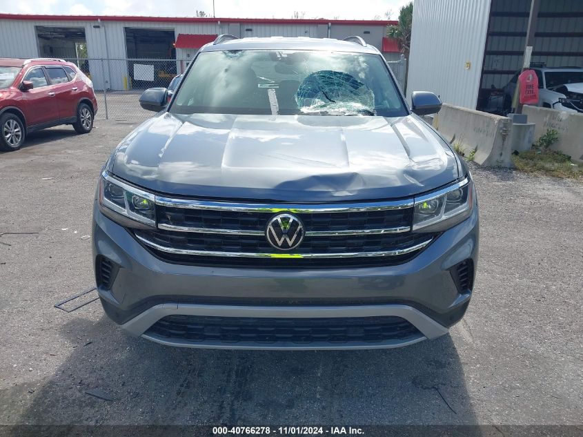 2021 Volkswagen Atlas 3.6L V6 Se W/Technology VIN: 1V2WR2CAXMC595314 Lot: 40766278