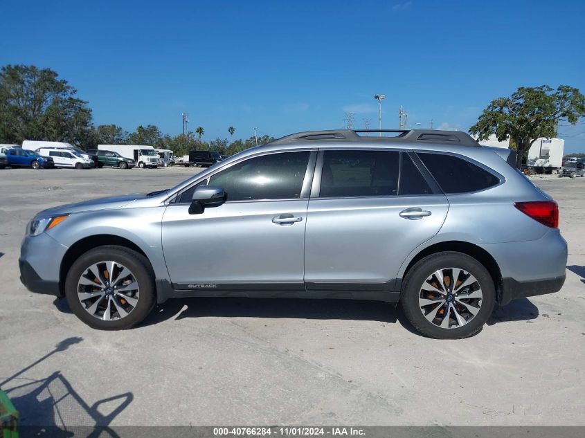 2017 Subaru Outback 2.5I Limited VIN: 4S4BSANC0H3350648 Lot: 40766284