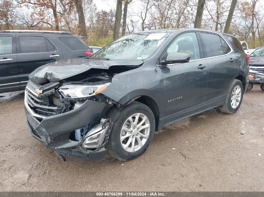 2020 Chevrolet Equinox Fwd Lt 1.5L Turbo VIN: 3GNAXKEV1LS519532 Lot: 40766299