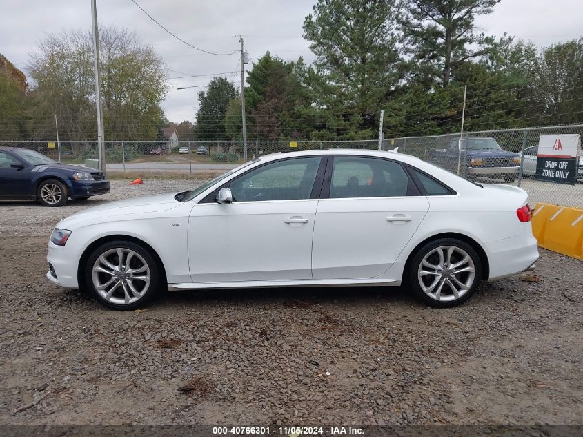 2013 Audi S4 3.0T Premium Plus VIN: WAUKGAFL5DA069629 Lot: 40766301