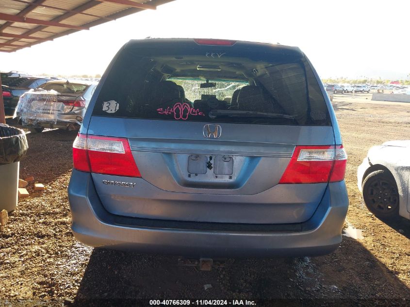 2007 Honda Odyssey Ex-L VIN: 5FNRL38727B012499 Lot: 40766309