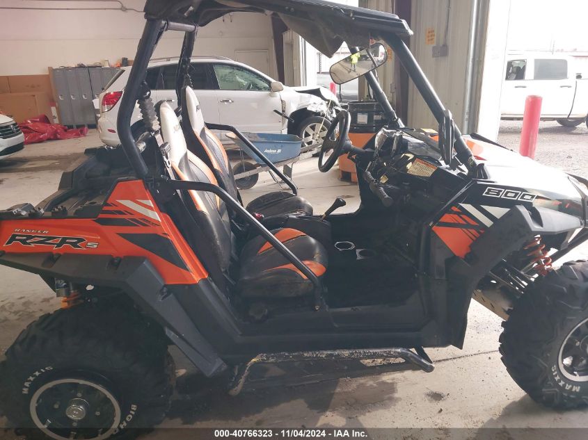 2011 Polaris Ranger Rzr 800S VIN: 4XAVE76A2BB075555 Lot: 40766323