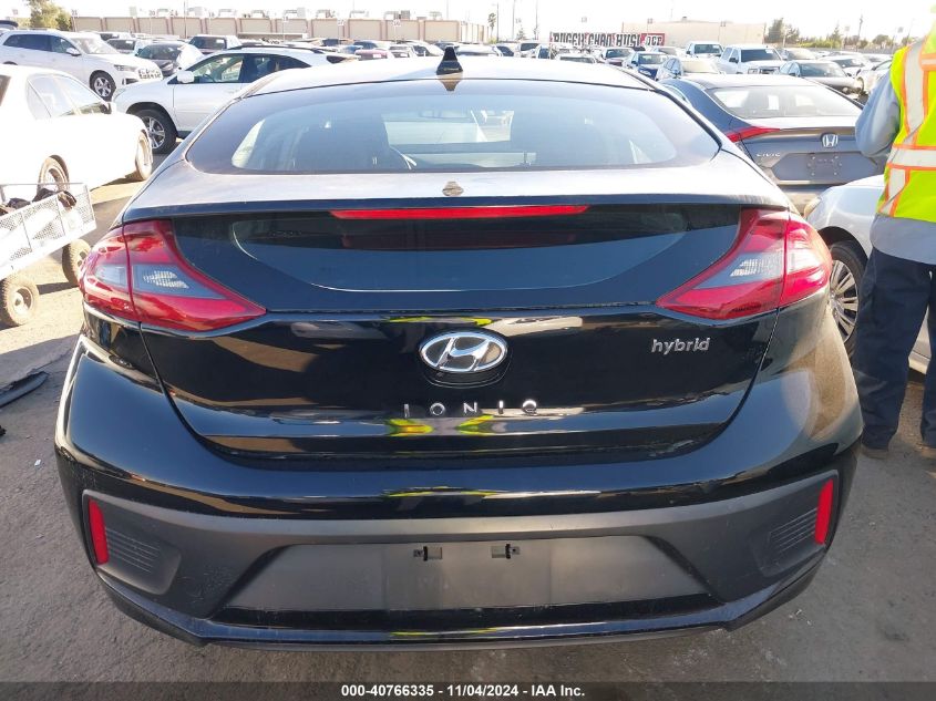 2017 Hyundai Ioniq Hybrid Sel VIN: KMHC75LC3HU017158 Lot: 40766335