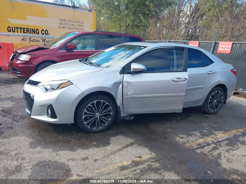 2015 Toyota Corolla L/Le/Le Pls/Prm/S/S Pls VIN: 5YFBURHE6FP218248 Lot: 40766339