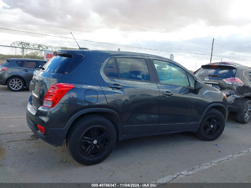 2020 Chevrolet Trax Fwd Ls VIN: 3GNCJKSB6LL195492 Lot: 40766347