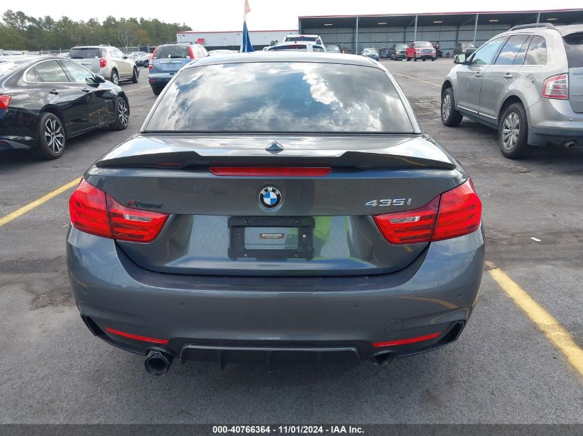 2015 BMW 435I VIN: WBA3T3C57FP738663 Lot: 40766364