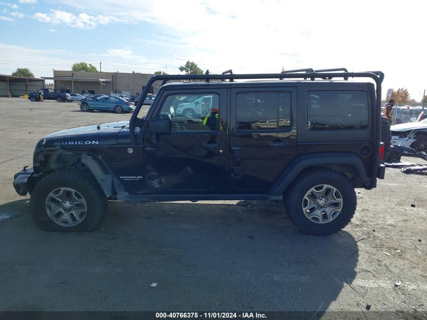 2014 Jeep Wrangler Unlimited Rubicon VIN: 1C4BJWFG7EL310441 Lot: 40766375