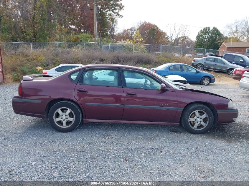 2003 Chevrolet Impala Ls VIN: 2G1WH52K739246822 Lot: 40766398