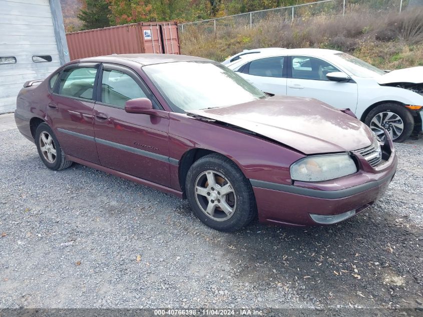 2003 Chevrolet Impala Ls VIN: 2G1WH52K739246822 Lot: 40766398