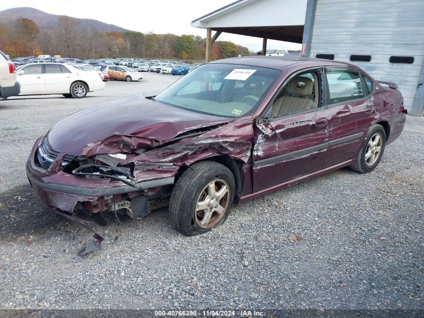 2003 Chevrolet Impala Ls VIN: 2G1WH52K739246822 Lot: 40766398