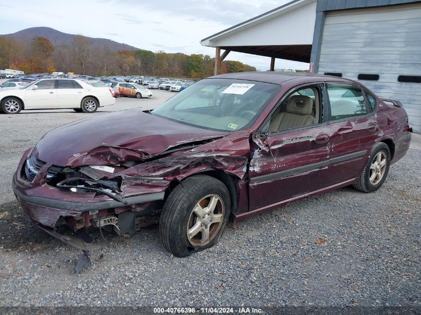 2003 Chevrolet Impala Ls VIN: 2G1WH52K739246822 Lot: 40766398