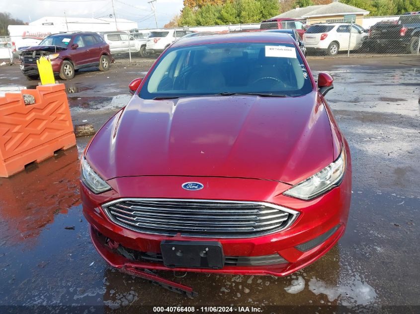 2018 Ford Fusion Se VIN: 3FA6P0HD3JR160443 Lot: 40766408