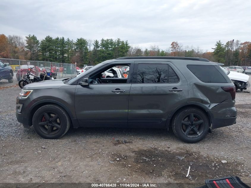 2017 Ford Explorer Xlt VIN: 1FM5K8D87HGB02943 Lot: 40766428