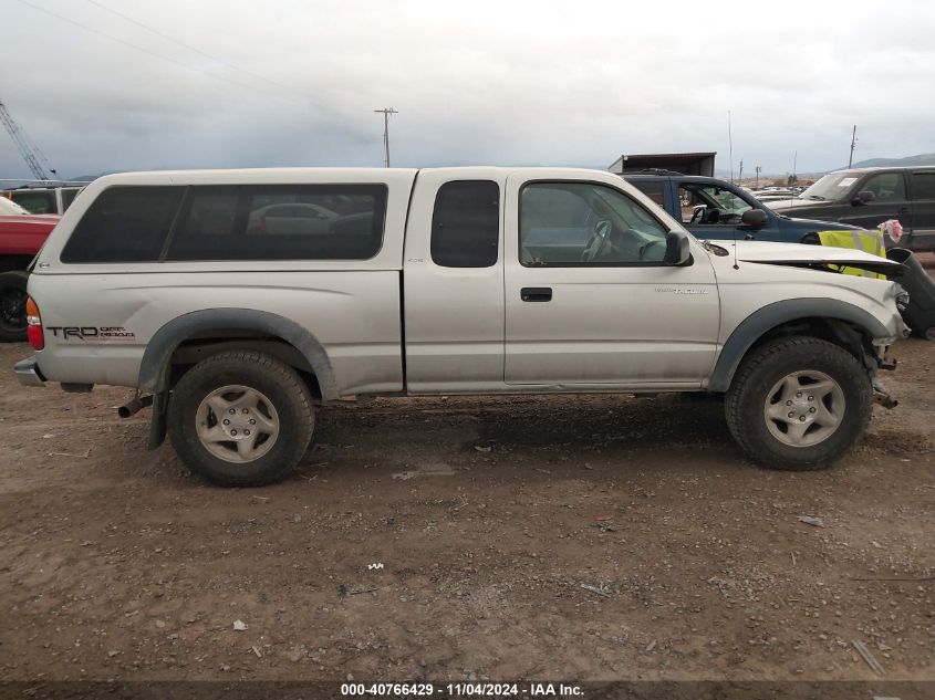 2003 Toyota Tacoma Base V6 VIN: 5TEWN72N83Z266884 Lot: 40766429