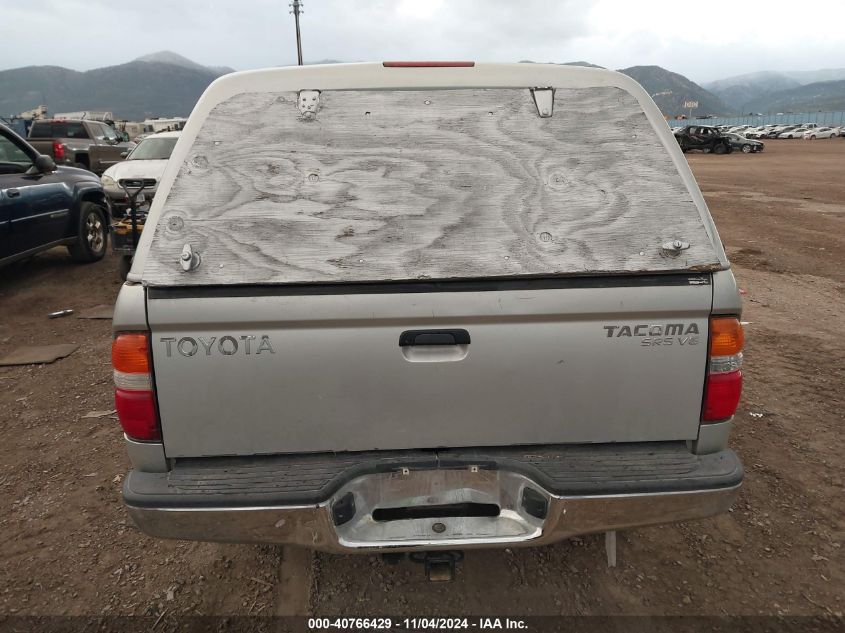 2003 Toyota Tacoma Base V6 VIN: 5TEWN72N83Z266884 Lot: 40766429