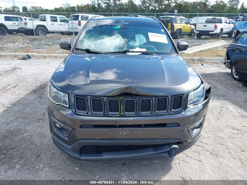 2021 Jeep Compass 80Th Anniversary Fwd VIN: 3C4NJCEB1MT522773 Lot: 40766431