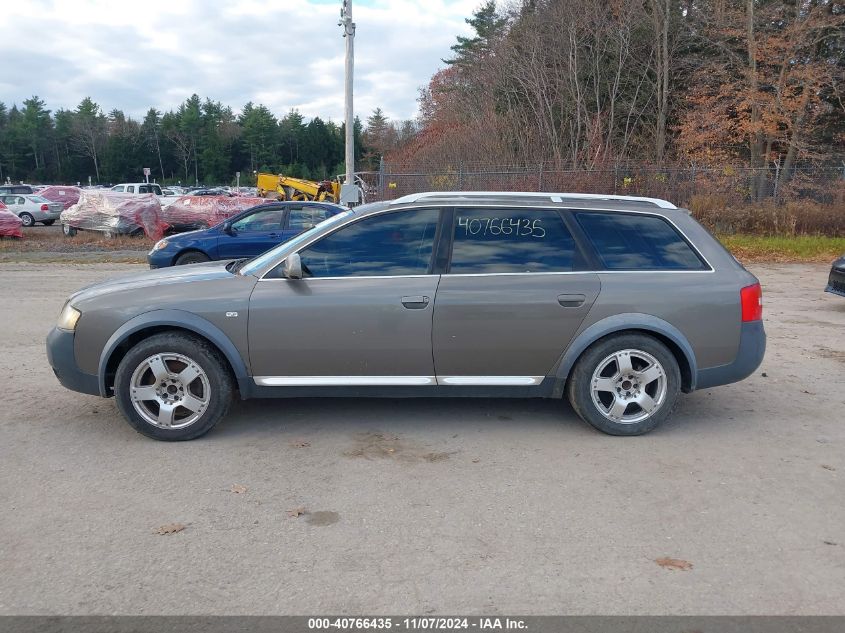 2004 Audi Allroad 2.7T VIN: WA1YD64B44N038436 Lot: 40766435