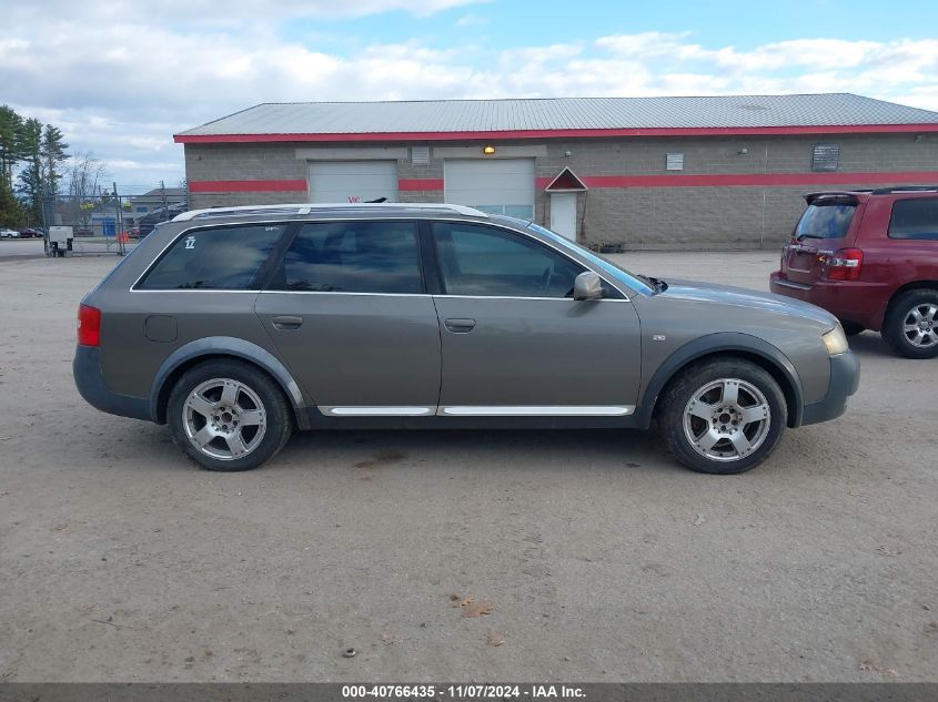 2004 Audi Allroad 2.7T VIN: WA1YD64B44N038436 Lot: 40766435