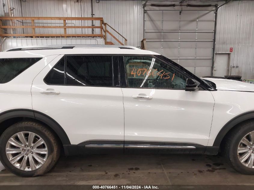 2020 Ford Explorer Limited VIN: 1FMSK8FH4LGA53841 Lot: 40766451