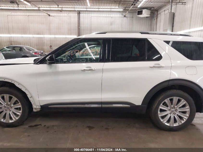 2020 Ford Explorer Limited VIN: 1FMSK8FH4LGA53841 Lot: 40766451