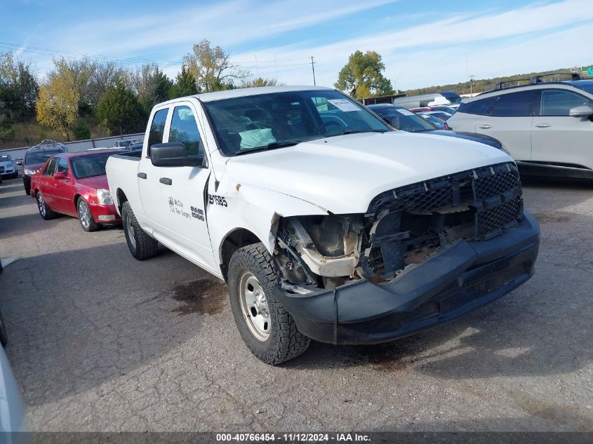 2018 Ram 1500 Tradesman 4X4 6'4 Box VIN: 1C6RR7FG8JS274358 Lot: 40766454