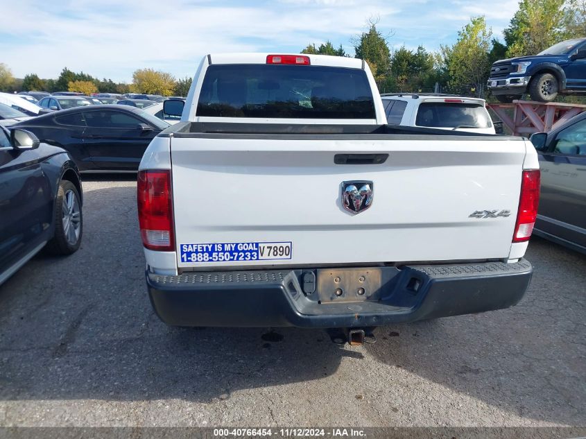 2018 Ram 1500 Tradesman 4X4 6'4 Box VIN: 1C6RR7FG8JS274358 Lot: 40766454