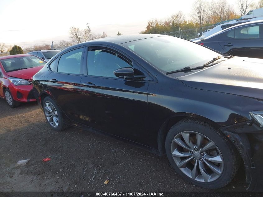 2015 Chrysler 200 S VIN: 1C3CCCBG2FN517820 Lot: 40766467