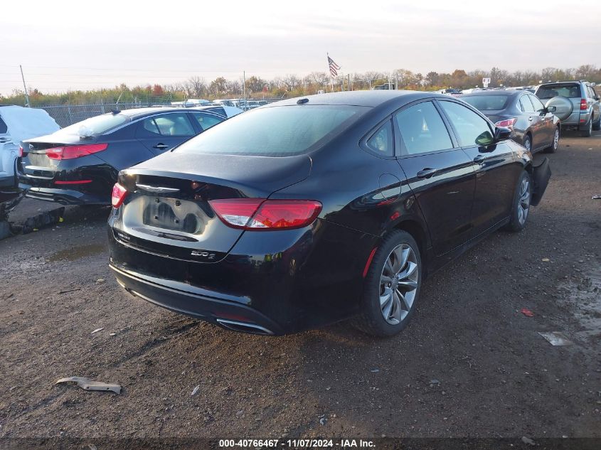 2015 Chrysler 200 S VIN: 1C3CCCBG2FN517820 Lot: 40766467