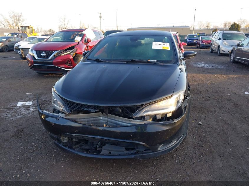 2015 Chrysler 200 S VIN: 1C3CCCBG2FN517820 Lot: 40766467