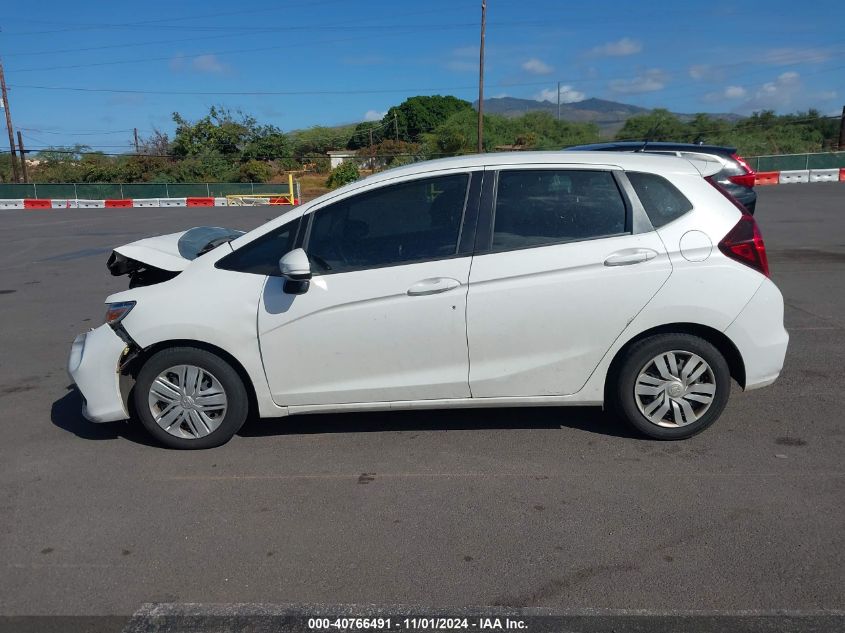 2019 Honda Fit Lx VIN: 3HGGK5H47KM704291 Lot: 40766491