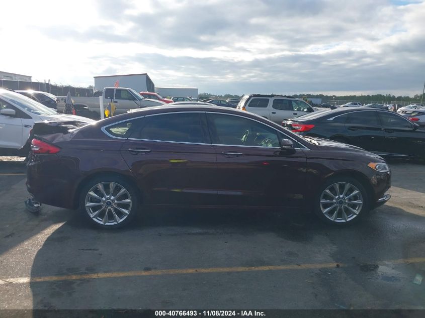 2018 Ford Fusion Platinum VIN: 3FA6P0K98JR115518 Lot: 40766493