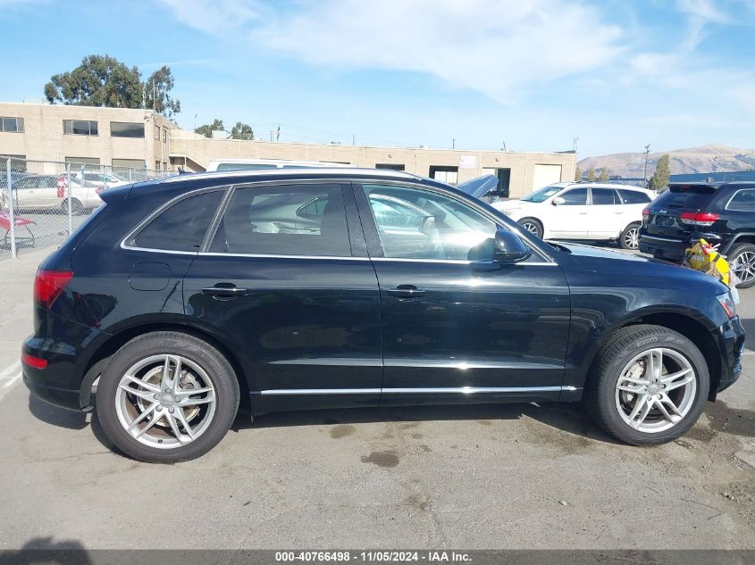 2016 Audi Q5 2.0T Premium VIN: WA1L2AFP1GA037560 Lot: 40766498