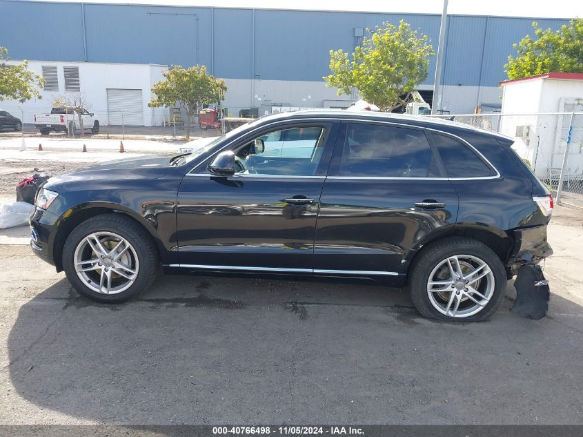 2016 Audi Q5 2.0T Premium VIN: WA1L2AFP1GA037560 Lot: 40766498