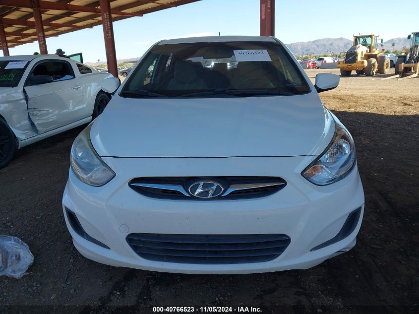 2014 Hyundai Accent Gs VIN: KMHCT5AE0EU141660 Lot: 40766523