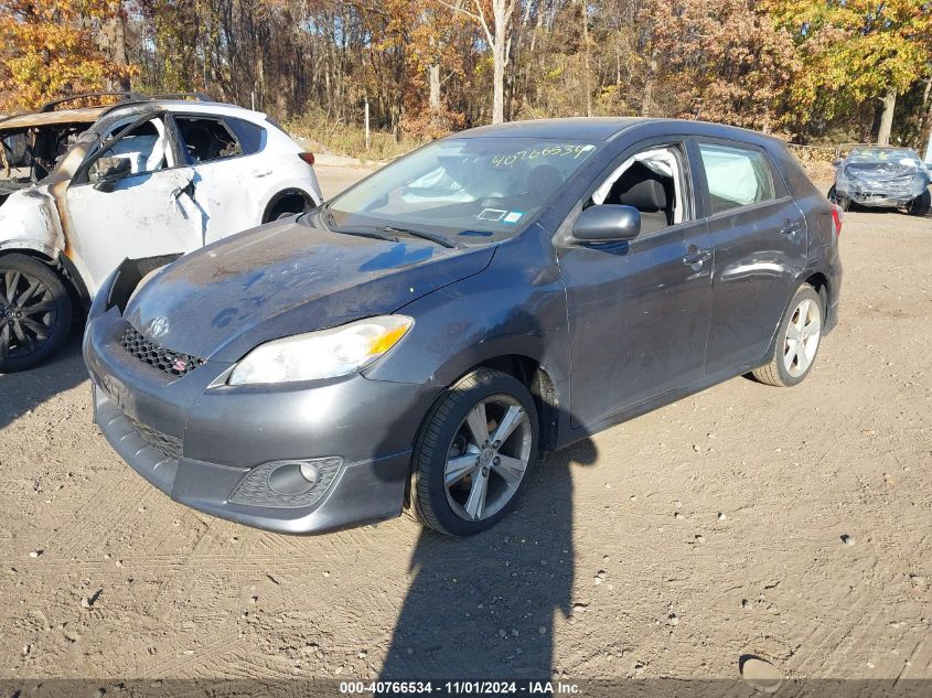 2009 Toyota Matrix S VIN: 2T1LE40E99C007226 Lot: 40766534