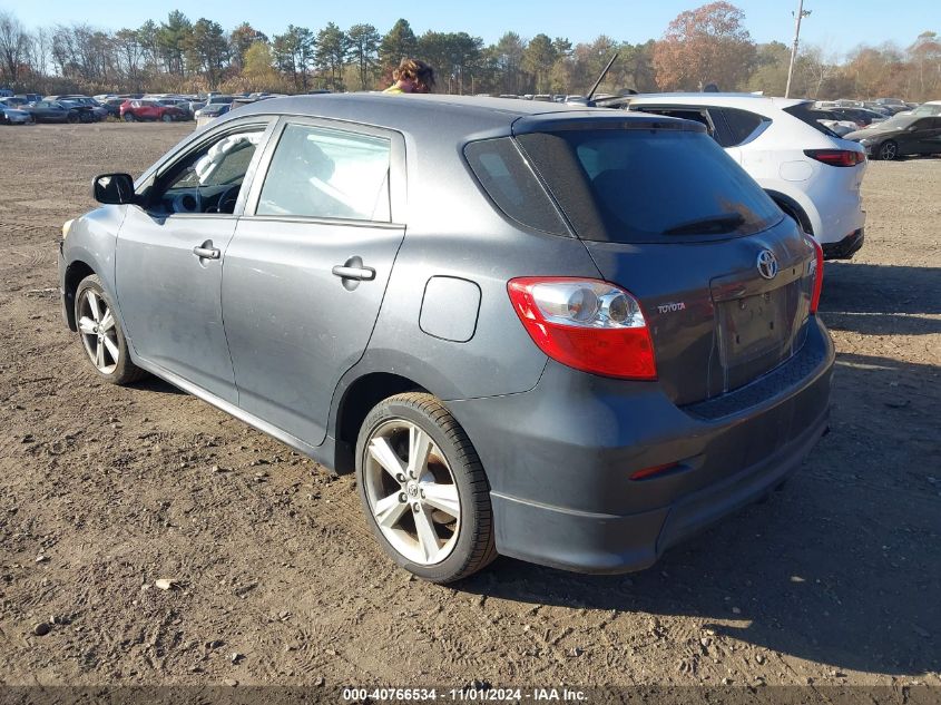 2009 Toyota Matrix S VIN: 2T1LE40E99C007226 Lot: 40766534