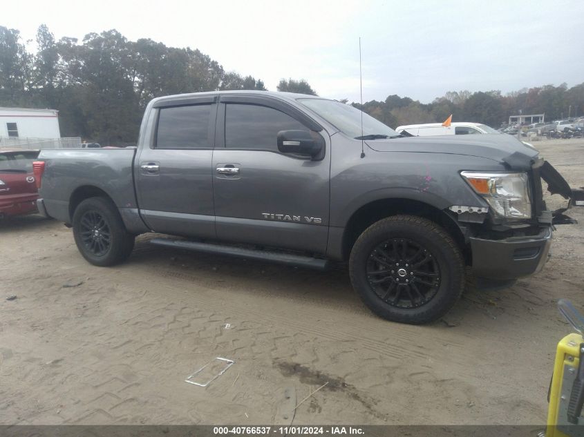 2020 Nissan Titan Sv 4X4 VIN: 1N6AA1EC0LN509763 Lot: 40766537